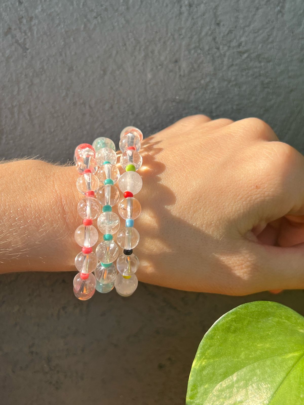 Cuarzo Cristal Pulsera