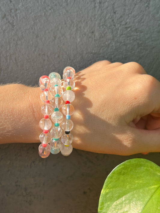 Cuarzo Cristal Pulsera